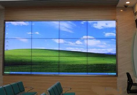 南安液晶拼接屏的另类用法。